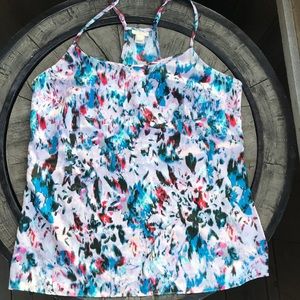 JCREW printed cami